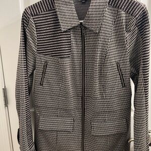 CAbi Purple and Black Utility Jacket